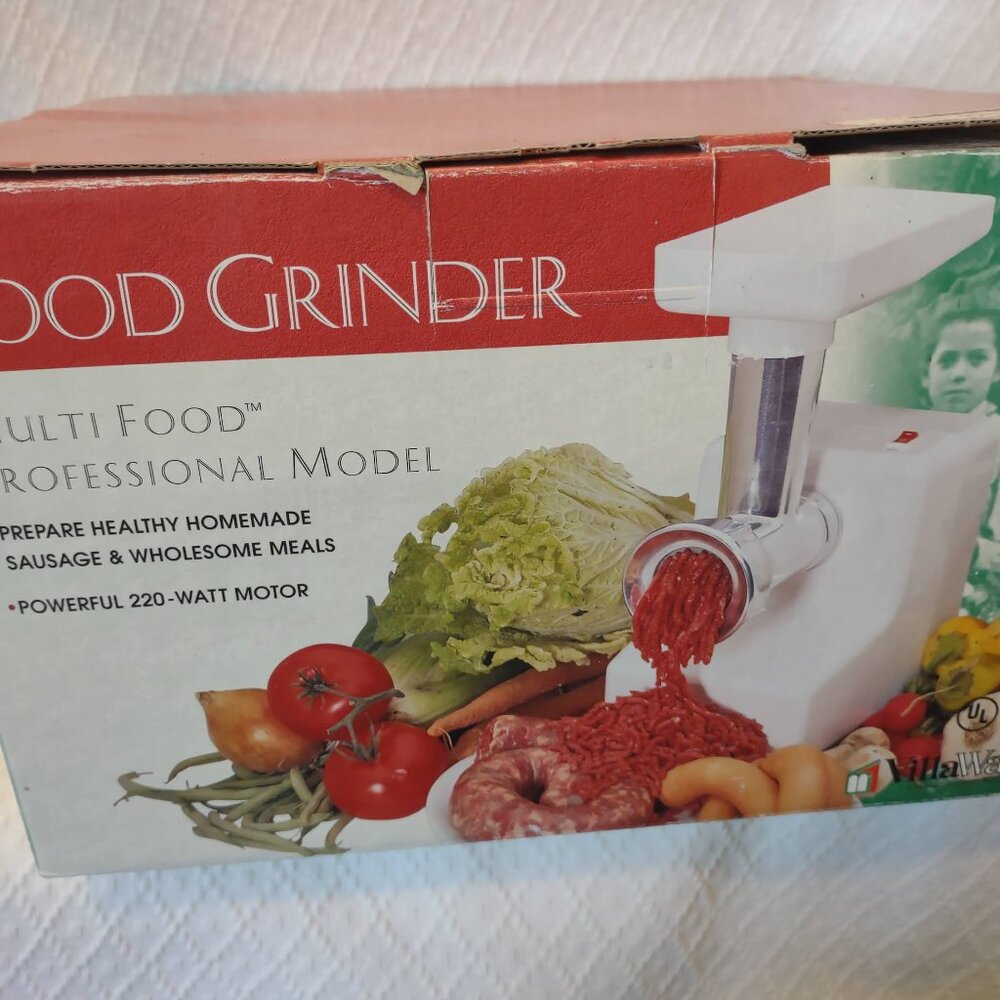 VillaWare Classic Italian Pro Food Grinder 5265-05 UNUSED in Box